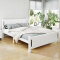 Artiss QUEEN Bed Frame White Wooden RIO