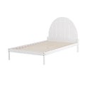 Artiss Wooden Bed Frame KING SINGLE White DALY