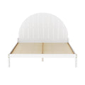 Artiss Bed Frame QUEEN White Wooden DALY