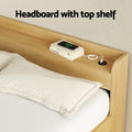Artiss Bed Frame Double Size 2 Drawers Charging Ports AURA