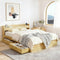 Artiss Queen Bed Frame with Charging Ports 2 Drawers