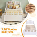 Artiss Single Bed Frame Storage Drawers USB LED White 31cm