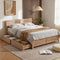Artiss Double Bed Frame with 2 Drawers Bedroom Furniture