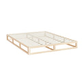 Artiss QUEEN Bed Frame Wooden Pine Timber Platform Mattress Base