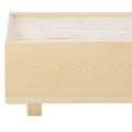 Artiss DOUBLE Bed Frame Floating Wooden Platform Timber Mattress Base