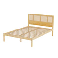 Artiss DOUBLE Bed Frame Rattan Wooden RITA