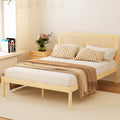 Artiss DOUBLE Bed Frame Rattan Wooden RITA
