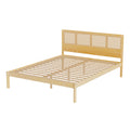 Artiss QUEEN Bed Frame Rattan Wood RITA