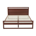 Artiss Bed Frame QUEEN Wooden Walnut WITTON