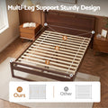 Artiss Bed Frame QUEEN Wooden Walnut WITTON