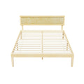 Artiss QUEEN Bed Frame Wooden Pine Timber Mattress Platform YUMI