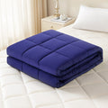 Giselle Weighted Blanket 9kg Kids Adults Blue Gravity Calm