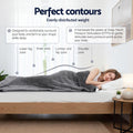 Giselle 6.8kg Weighted Blanket Sherpa Fleece Anti Anxiety