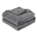 Giselle 11kg Weighted Blanket Sherpa Fleece Anti Anxiety