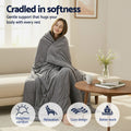 Giselle 11kg Weighted Blanket Sherpa Fleece Anti Anxiety
