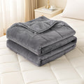 Giselle 11kg Weighted Blanket Sherpa Fleece Anti Anxiety