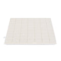 Giselle Faux Fur Weighted Blanket 2 Sided Long Pile Sherpa Reverse Cream 6.8KG 120 x 180cm
