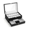 Embellir 12 Grid Watch Box Organizer Jewellery Display Storage Case