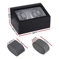 Embellir Automatic Watch Winder Double Box LED Display Black