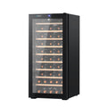 Devanti Wine Fridge Cooler 66 Bottle Capacity Black