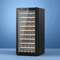 Devanti Wine Fridge Cooler 66 Bottle Capacity Black