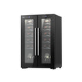 Devanti Wine Fridge Dual Zone 24 Bottles Cooler