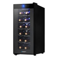Devanti Wine Fridge Cooler 12 Bottle Capacity