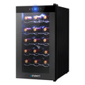 Devanti Wine Fridge Cooler 18 Bottle Capacity