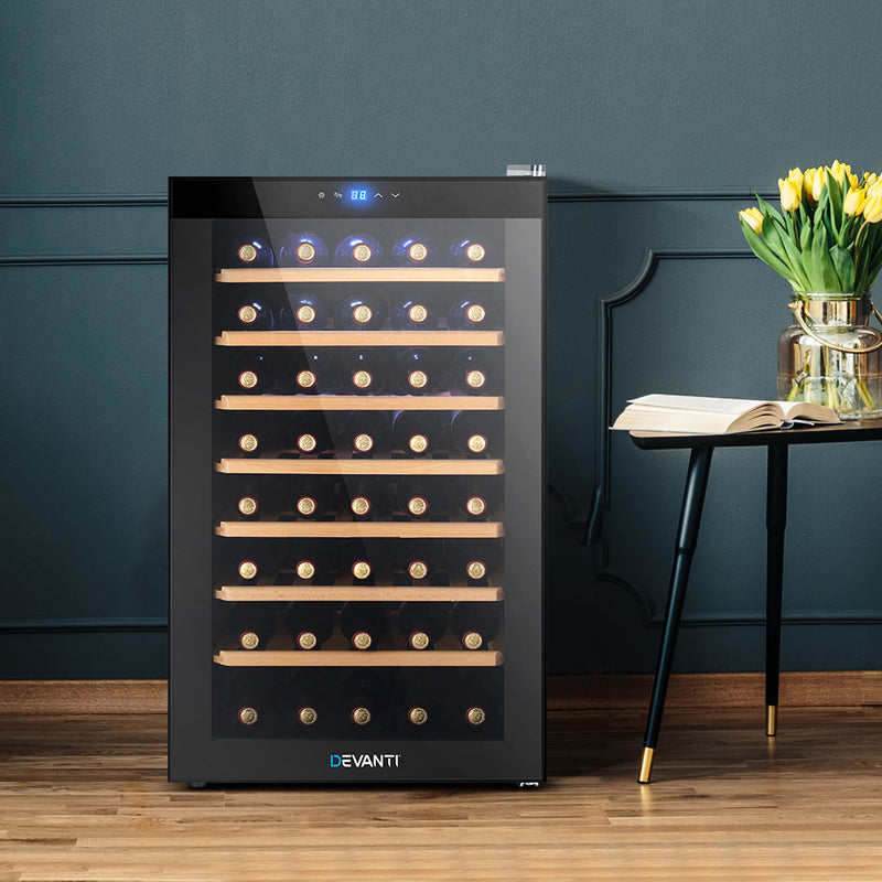 Devanti Wine Fridge 51 Bottle Cooler