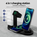 Devanti 4in1 Wireless Charger 15W Phone AirPod iWatch Station