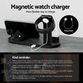 Devanti 4in1 Wireless Charger 15W Phone AirPod iWatch Station