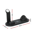 Devanti 4-in-1 Wireless Charger Dock Station Phone Watch Earbuds