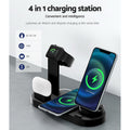 Devanti 4-in-1 Wireless Charger Dock Station Phone Watch Earbuds