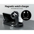 Devanti 4-in-1 Wireless Charger Dock Station Phone Watch Earbuds