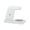 Devanti 4-in-1 Wireless Charger Dock Fast Charging Phone White
