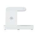 Devanti 4-in-1 Wireless Charger Dock Fast Charging Phone White