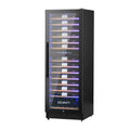 Devanti Wine Fridge Cooler Dual Zone 128 Bottle Capacity