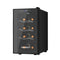 Devanti Wine Fridge Cooler 8 Bottle Capacity Black
