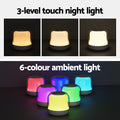 Devanti Wireless Charger 15W RGB Light Bluetooth Speaker Phone