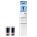 Devanti Water Cooler Dispenser 22L Bottle Stand White 2 Filter