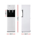 Devanti Water Cooler 2 Taps Bottom Loading Dispenser Chiller Filter