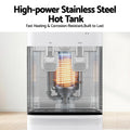 Devanti Water Cooler 2 Taps Bottom Loading Dispenser Chiller Filter