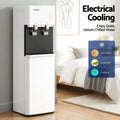 Devanti Water Cooler 2 Taps Bottom Loading Dispenser Chiller Filter
