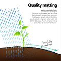 Instahut 2x50m Weed Mat 110GSM Weed Control Garden Plant