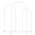 Wedding Arch Stand Set 3 Metal White Frame Balloon Arch Party Decoration