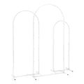 Wedding Arch Stand Set 3 Metal White Frame Balloon Arch Party Decoration