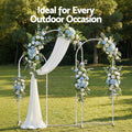 Wedding Arch Stand Set 3 Metal White Frame Balloon Arch Party Decoration