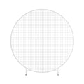 2M Round Backdrop Stand Wedding Background Decoration Party