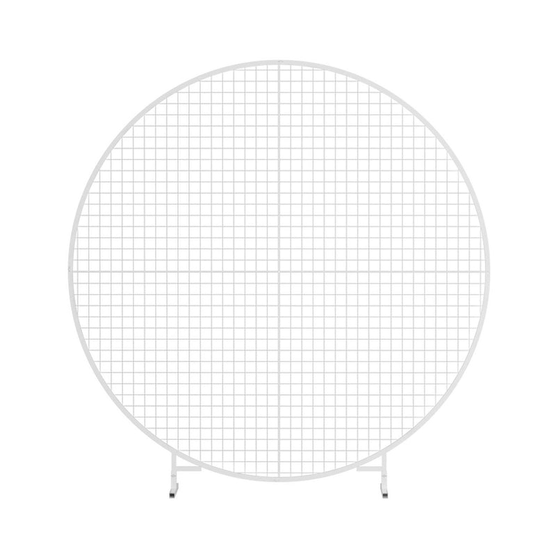 2M Round Backdrop Stand Wedding Background Decoration Party