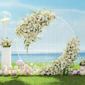 2M Round Backdrop Stand Wedding Background Decoration Party